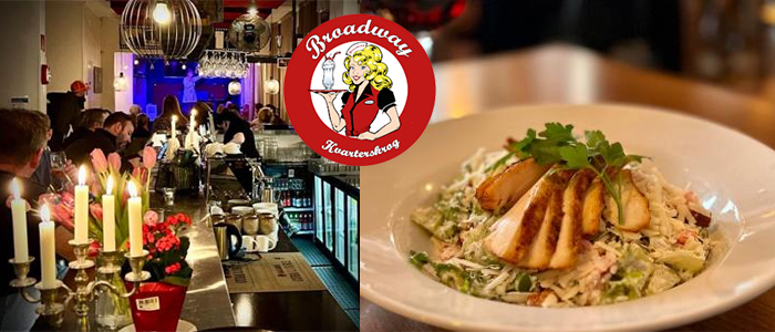 Broadway Kvarterskrog - 10 % rabatt p&aring; maten!