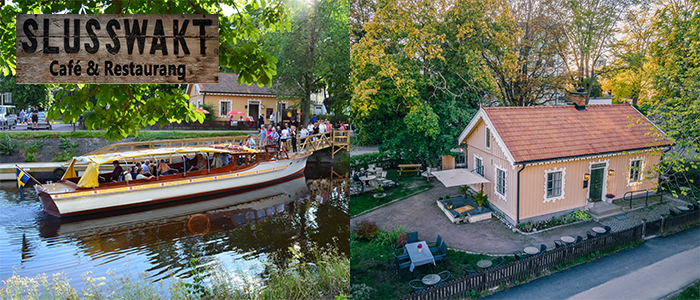 Caf&eacute; Slusswakten - 15 % rabatt p&aring; maten