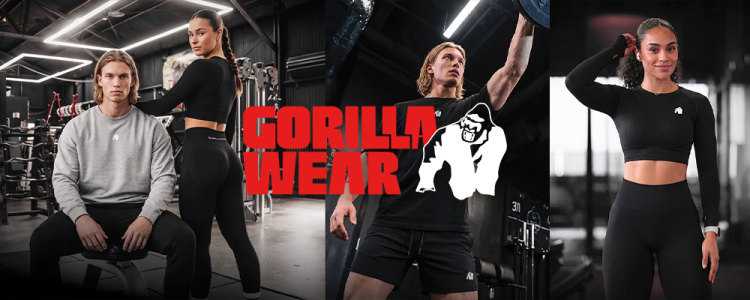 Gorilla Wear - 20% rabatt p&aring; tr&auml;ningskl&auml;der & utrustning