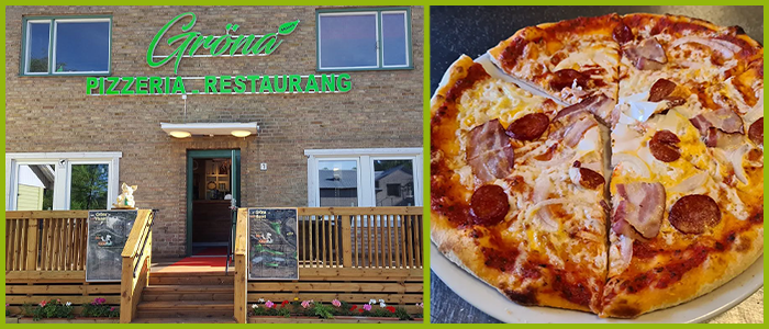 Gr&ouml;na Huset - 10 % rabatt p&aring; pizza!