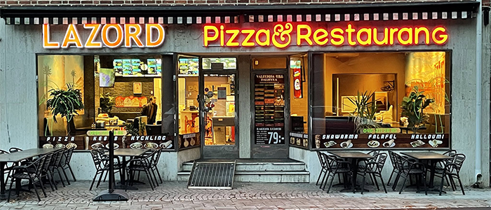Lazord Pizzeria - Gratis dricka till maten!