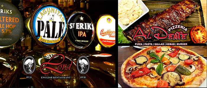 Pizzeria Aldente & Pub Lord - 10 % rabatt p&aring; maten