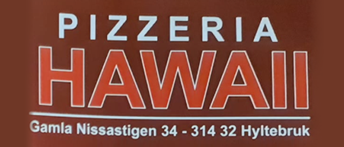 Hawaii Pizzeria i Hyltebruk - Dricka ing&aring;r till maten!
