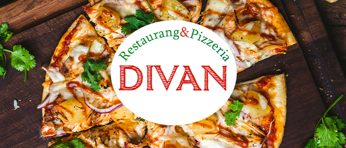 Restaurang & Pizzeria Divan - Dricka ing&aring;r till maten!