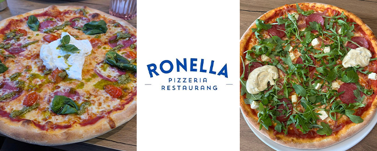 Ronella Pizzeria - Pizzasallad ing&aring;r!