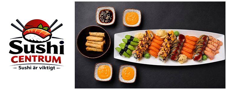 Sushi Centrum - 10 % rabatt p&aring; maten!
