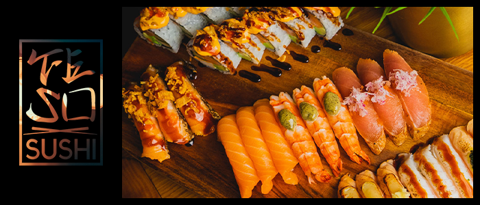 Teso Sushi & Ramen &Auml;lvsj&ouml; - 10 % rabatt p&aring; menyn!