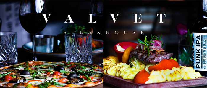 Valvet Steakhouse - 10 % rabatt p&aring; &aacute; la carte