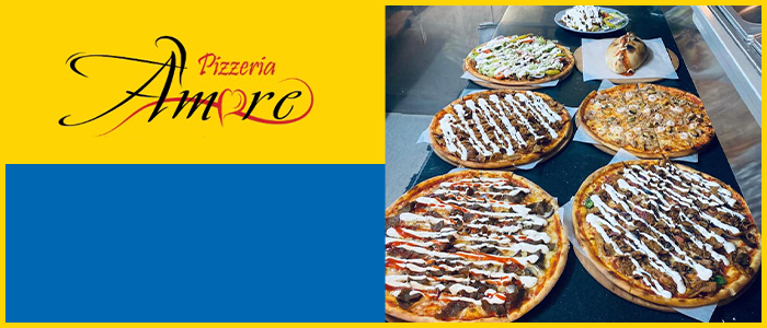 Amore Pizzeria – Dricka ingår till maten