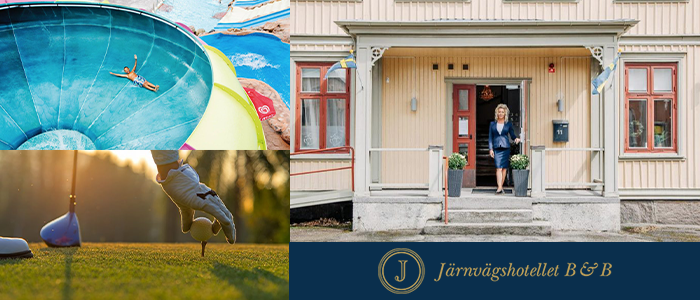 Järnvägshotellet B&B – 10 % rabatt på boende!