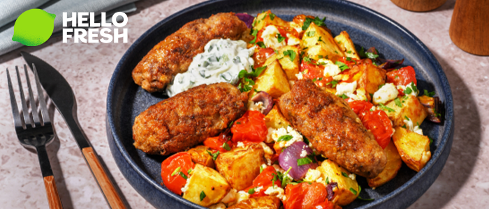Spara upp till 1039 kr hos HelloFresh + gratis snacks i 4 månader!