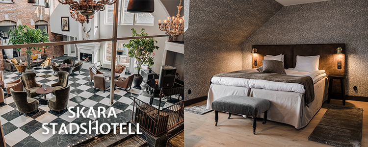 Skara Stadshotell – 15 % rabatt på boende!
